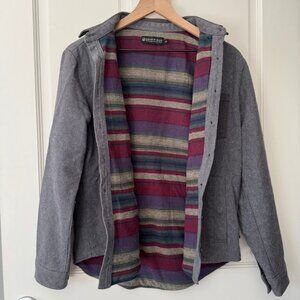 United by Blue Women's Flannel Lined Shirt Jacket